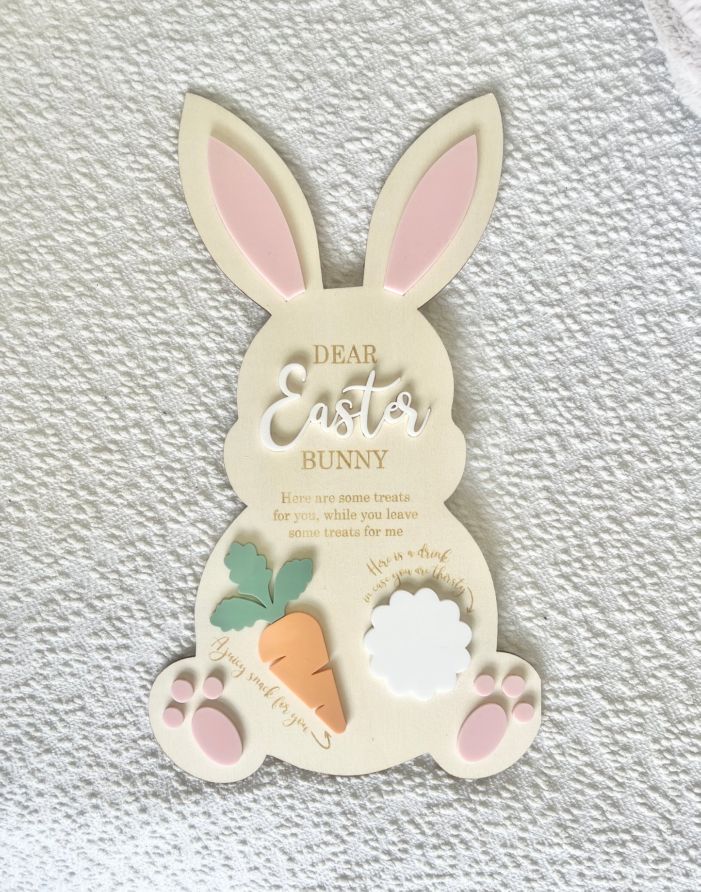 Easter Bunny Treat Tray