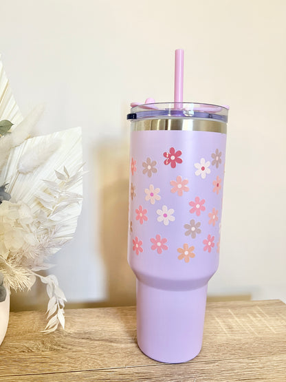 Pastel Daisy Tumbler 40oz