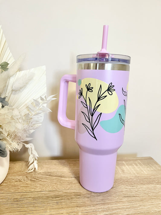 Spring Floral Tumbler 40oz