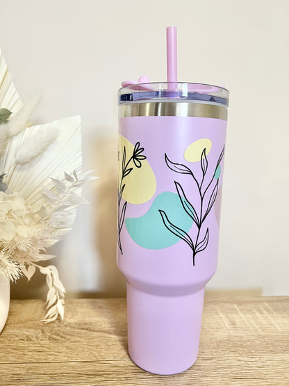 Spring Floral Tumbler 40oz