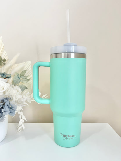 Teal TKC Tumbler 40oz