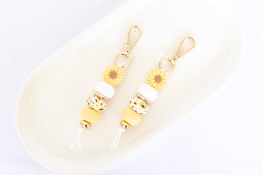 Sunny Daisy Keychain